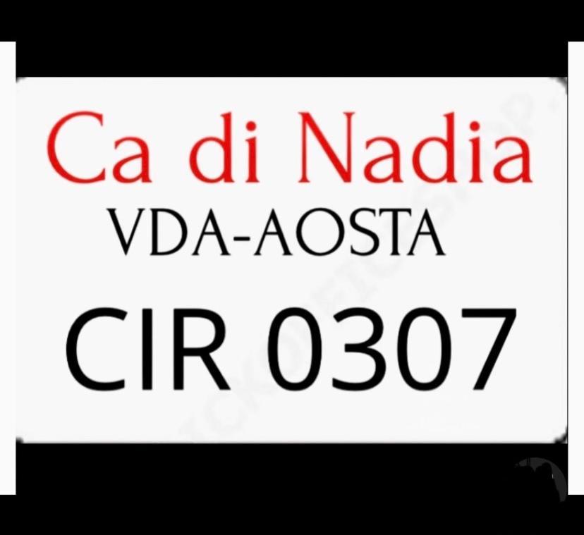Ca Di Nadia Villa Aosta Dış mekan fotoğraf
